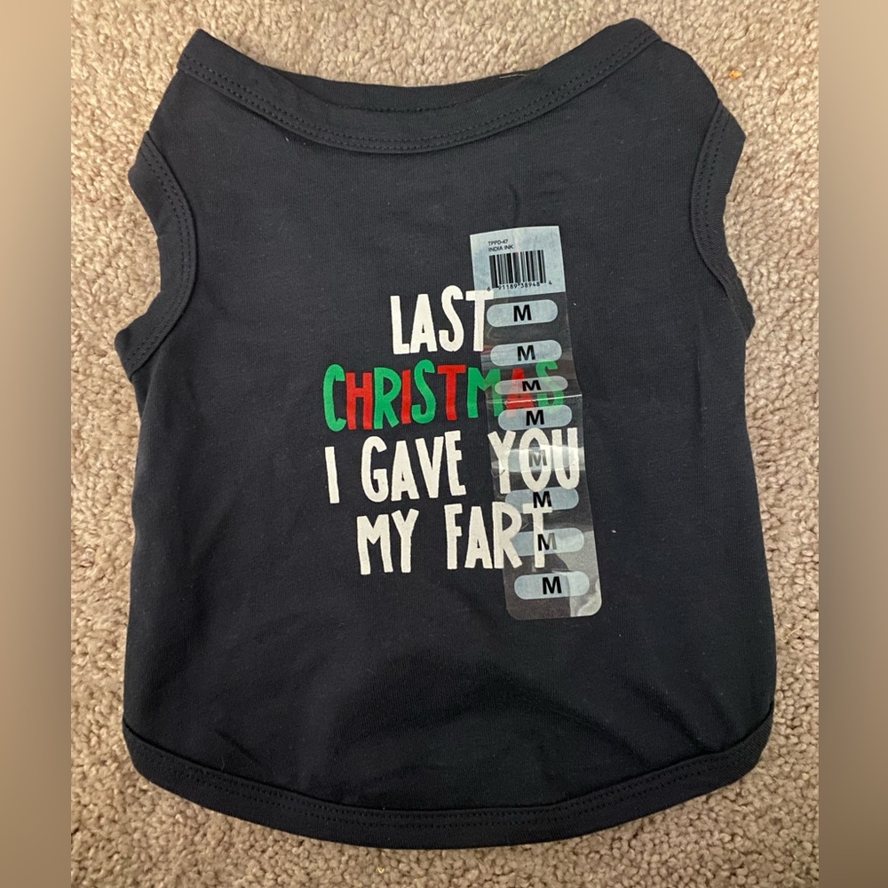 Christmas Themed Dog Shirt